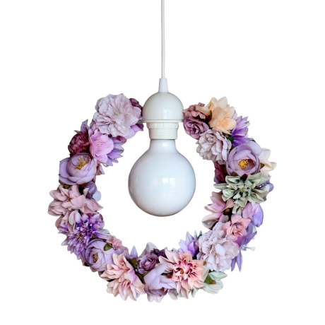 Romantische Blüten Lampe f. Wohnzimmer Schlafzimmer Mädchenzimmer