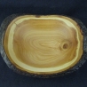 Handgedrechselte Schale / Holzschale aus Kirschholz mit Naturrand