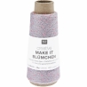 Rico Creative Make it Blümchen, 25g, Beilaufgarn, Effektgarn