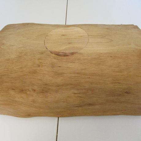 Handgedrechselte Schale / Holzschale aus Walnussholz