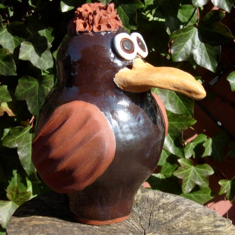 Keramik - Rabe Rudi - groß