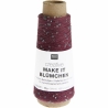 Rico Creative Make it Blümchen, 25g, Beilaufgarn, Effektgarn