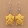 Brathähnchen Fast Food Ohrhänger Ohrringe Modeschmuck