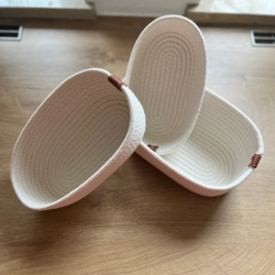  Aufbewahrung für Lebensmittel Körbe / Schmuckkorb 3èr Set