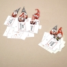 Jogurette Adventskalender Wichtel, Bastelbögen zum Ausdrucken