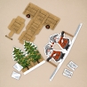 Mini-Geschenkbox Wichtel 2, Bastelbogen zum Ausdrucken