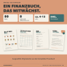 Finanzbuch Kinder zum Verschenken, Geldgeschenk Vorlage