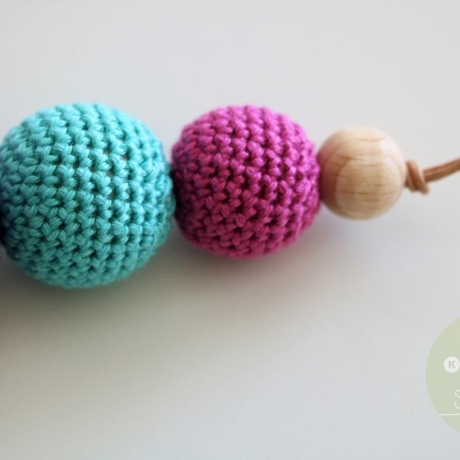 Schlüsselanhänger  ✭  phlox - jade - fuchsia