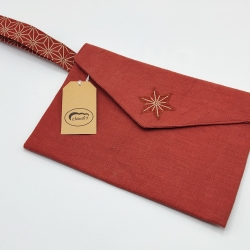 Cuverttasche aus Leinen und Baumwolle