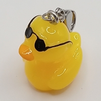 coole Ente mit Sonnenbrille Clip Anhänger Bettelarmband Kinder