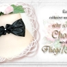 Choker mit einer edlen Fliege / Schleife aus Satin