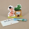 Mini-Geschenkbox Glücksschweinchen, Bastelbogen zum Ausdrucken