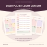 Familienplaner Bundle PDF | Essens-, Wochen- & Haushaltsplaner