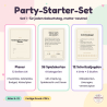 Kindergeburtstag Bundle Squishy: Party-Set + Starter-Set