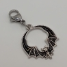 Fledermaus schwarz Clip Anhänger Bettelarmband Kinder Halloween