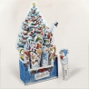 Jogurette Adventskalender Schneemann, Bastelbögen zum Ausdrucken