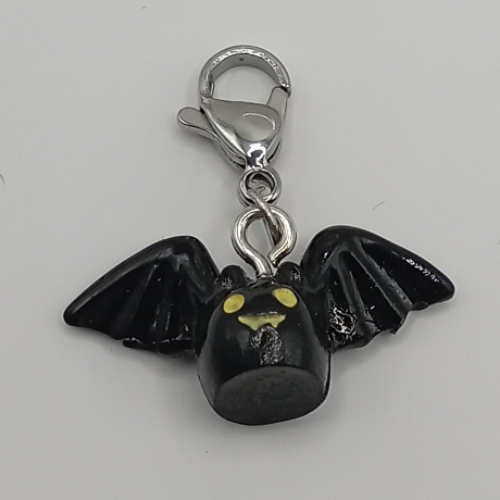 witziger Fledermaus Clip Anhänger Bettelarmband Kinder