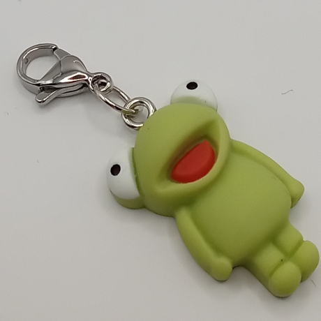 lustiger Frosch Clip Anhänger Bettelarmband Kinder