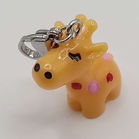 Giraffe bunt Clip Anhänger Bettelarmband Kinder