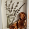 Bilderrahmen mit dekorierten Pampasgras Trockenblumen 3èr Set