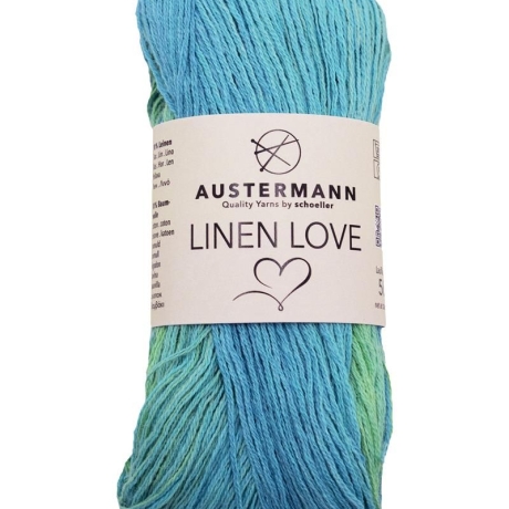 Austermann Linen Love 50g Leinengarn Baumwollgarn