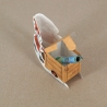 Mini-Geschenkbox Wichtel 1, Bastelbogen zum Ausdrucken