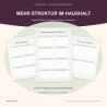 Familienplaner Bundle PDF | Essens-, Wochen- & Haushaltsplaner
