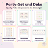 Kindergeburtstag Bundle Squishy: Party-Set + Starter-Set
