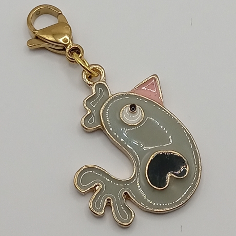 Huhn Hühnchen grau Clip Anhänger Bettelarmband Kinder
