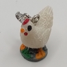 Huhn weiß Clip Anhänger Bettelarmband Kinder