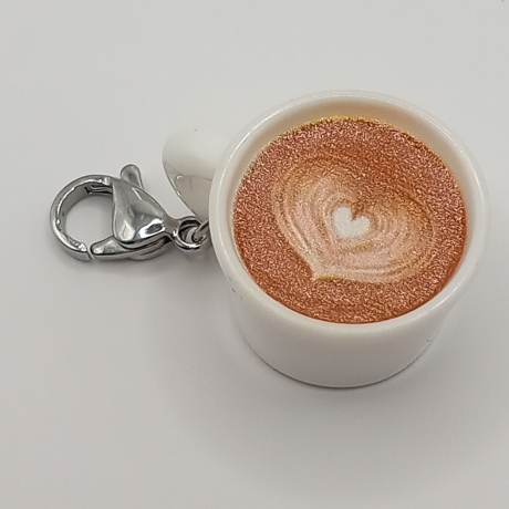 Kaffeetasse Kaffee Clip Anhänger Bettelarmband Kinder