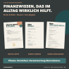Finanzbuch Kinder zum Verschenken, Geldgeschenk Vorlage