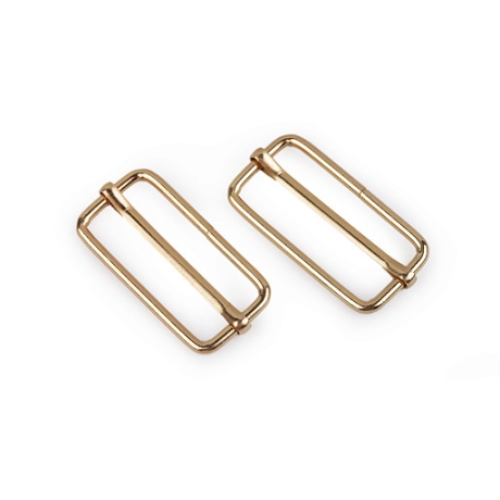 5x Schieber 40 mm gold rosAgold Gurtversteller