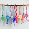 Maschenmarkierer Sterne Set mit 10 Stück bunte Dekoperlen