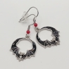 Fledermäuse schwarz Ohrhänger Modeschmuck Halloween Gothic
