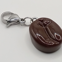 Kaffeebohne Kaffee Bohne Clip Anhänger Bettelarmband Kinder