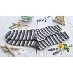 Handgestrickte Alltagssocken aus Polyacryl Viskose Mix - Größe 41