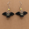 Fledermäuse Ohrhänger Ohrringe Modeschmuck Halloween Gothic