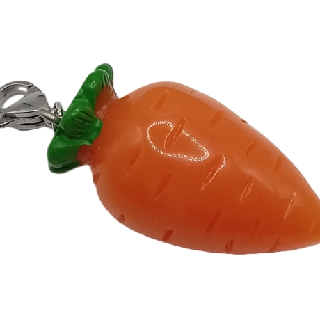 Karotte Mohrrübe Charm Clip Anhänger Bettelarmband Kinder