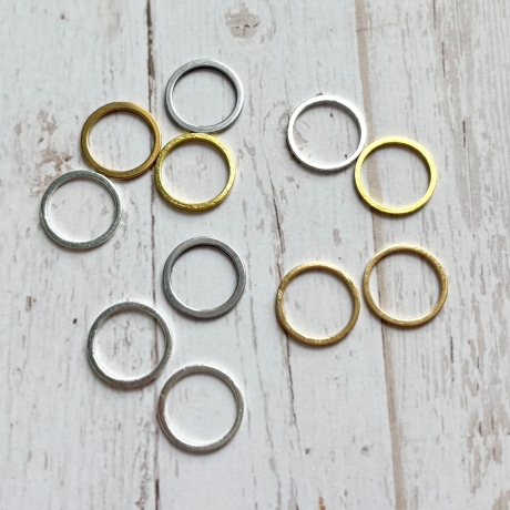 Maschenmarkierer Blumen Set mit 10 Stück bunte Dekoperlen