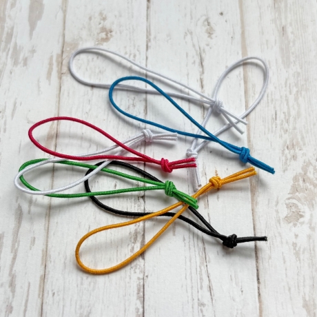 Maschenmarkierer Blumen Set mit 10 Stück bunte Dekoperlen