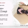 Choker mit einer edlen Fliege / Schleife aus Satin