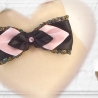 Choker mit einer edlen Fliege / Schleife aus Satin