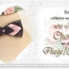 Choker mit einer edlen Fliege / Schleife aus Satin