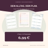 Familienplaner Bundle PDF | Essens-, Wochen- & Haushaltsplaner