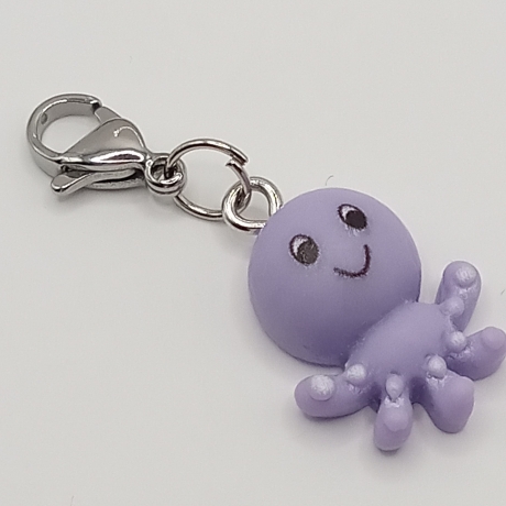 Kracke lila Clip Anhänger Bettelarmband Kinder