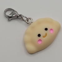 witziges Maultasche Stück Clip Anhänger Bettelarmband Kinder