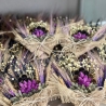 Trockenblumenstrauß Trockenblumenbouguet Gastgeschenke Pampasgra