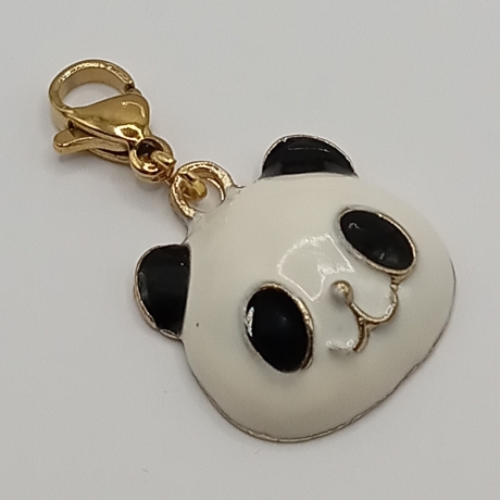 Panda Kopf Clip Anhänger Bettelarmband Kinder