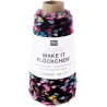Rico Creative Make it Flöckchen, 50g, Beilaufgarn, Effektgarn